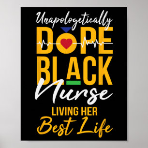 Poster Drogue sans remords Black Nurse Living Meilleure v