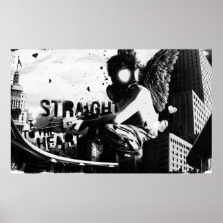 Poster Droit au coeur