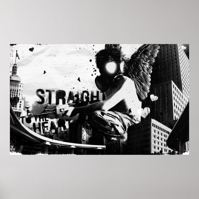 Poster Droit au coeur (Devant)