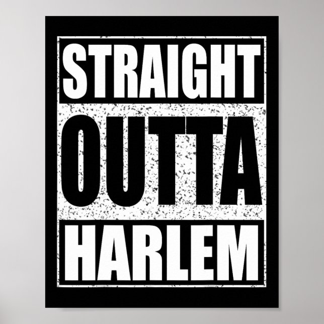 Poster Droit devant Harlem (Devant)