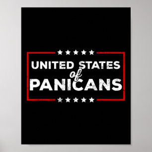 Poster Droits de douane Trump drôles fiers Panican États-