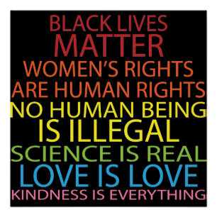 Poster Droits de l'homme