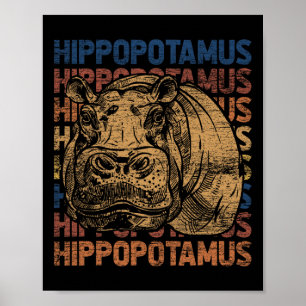 Poster Droits des animaux Zookeeper Afrique Idée cadeau H