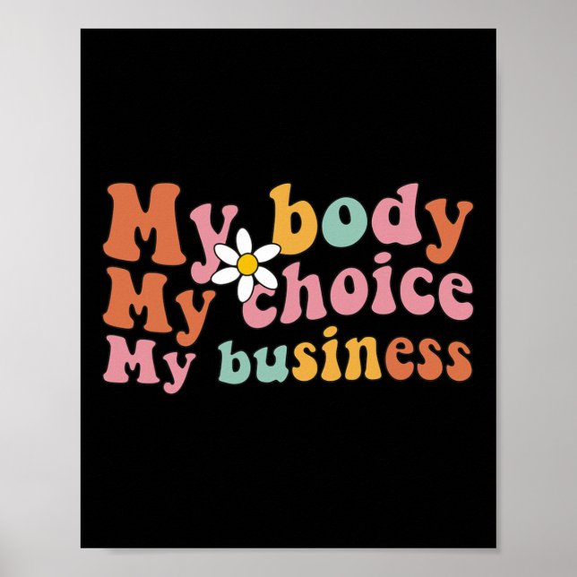 Poster Droits Féministe 1973 Féminisme (Devant)