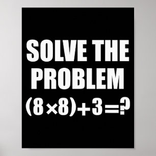 Poster Drôle 67 Mème Pemdas Prof de Maths Élémentaire Cer