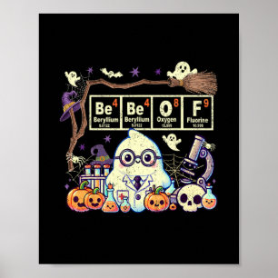 Poster Drôle 67 Mème Prof de maths 6 7 Halloween Carré Ro