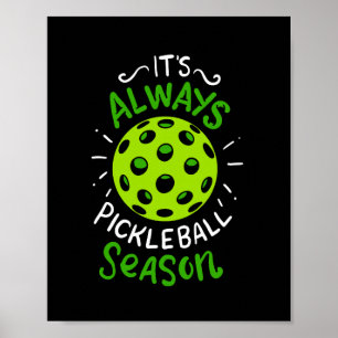 Poster Drôle cadeaux de Pickleball