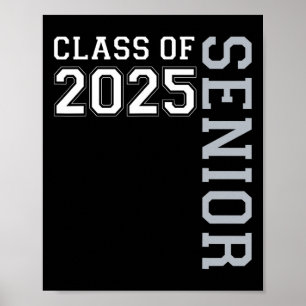 Poster Drôle Cl De 2025 Aînés 2025 Graduate College Gra