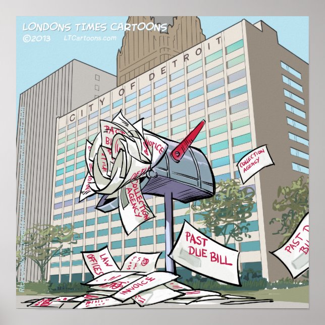 Poster drôle de Detroit Mail (Devant)