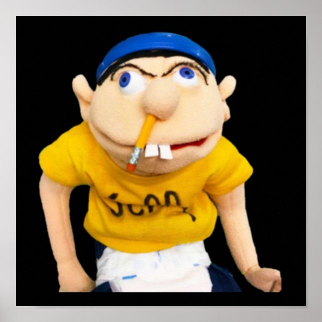 Poster Drôle dessin animé pour enfants (Devant)