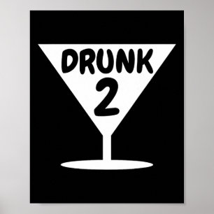 Poster Drôle Drunk 2 Partie Costume d'Halloween