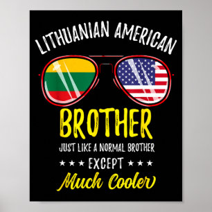 Poster Drôle frère lituanien américain