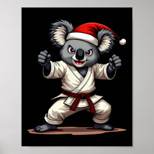 Poster Drôle Halloween Squelette Boire Martini Tail