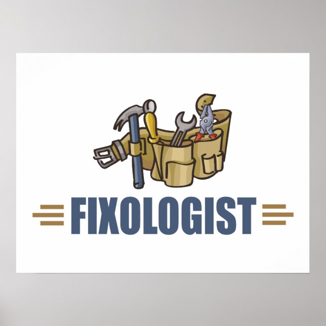 Poster Drôle Handyman (Devant)