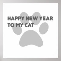 drôle heureux nouvelle année 2022 chats dit citati
