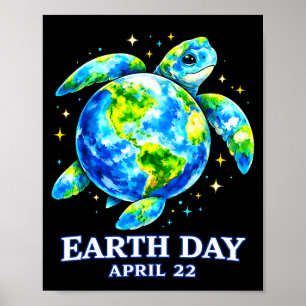 Poster Drôle journée de la terre 2026 sauvez la terre tor
