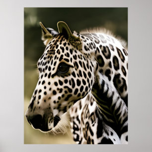 Poster Drôle Leopard Appaloosa Horse