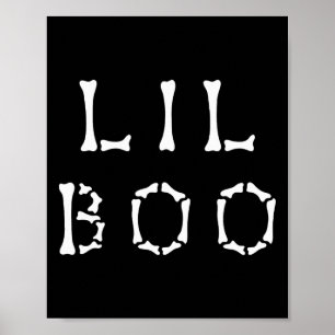 Poster Drôle Lil Boo Halloween maman Deady Halloween Matc