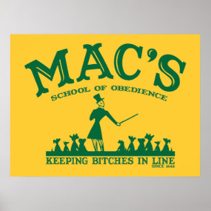 Poster drôle Mac's