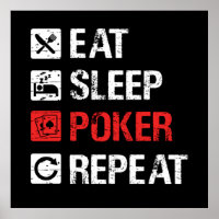 Drôle mangez dormir poker répétition Casino art mo