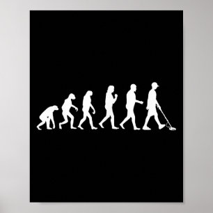 Poster Drôle Metal Détection Art Pour Hommes Femmes Méta