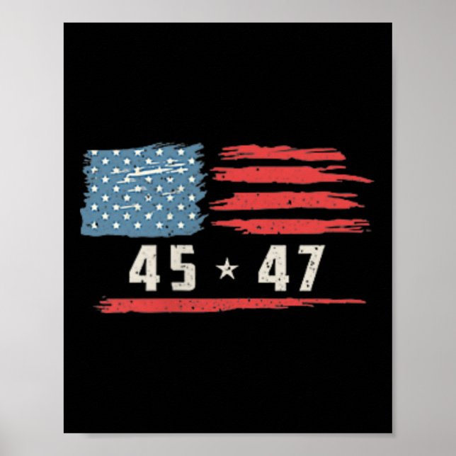 Poster Drôle président Qr Trump Dance Code 2 Côté (Devant)