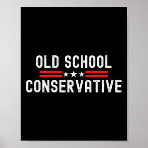 Poster Drôle Pro Conservateur Fier Républicain Politique