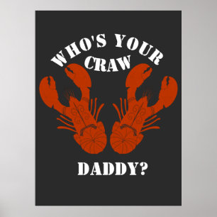 Poster Drôle qui est ton papa cru