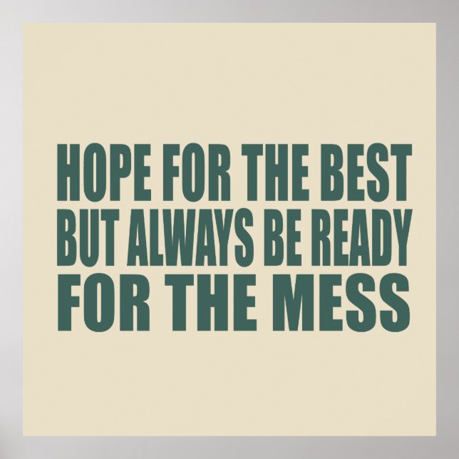 Poster Drôle sarcastique dit citations célèbres (Devant)