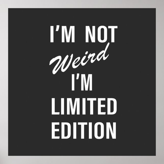 Poster Drôle sarcastique dit la police blanche (Devant)