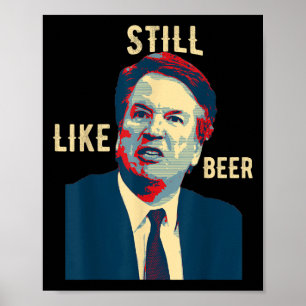 Poster Drôle Toujours Comme Équipe De Juge De La Bière Br