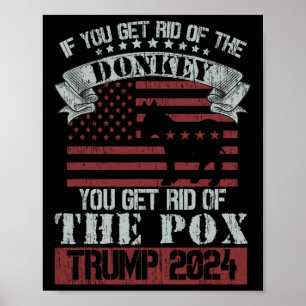 Poster Drôle Trump Biden Républicain Amérique Se Débarras