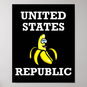 Poster Drôle Trump Nana Biden République Usa Républicain