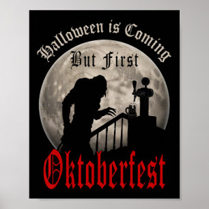 Poster Drôle Vampire Amateurs de bière Nombre Dracula Hom