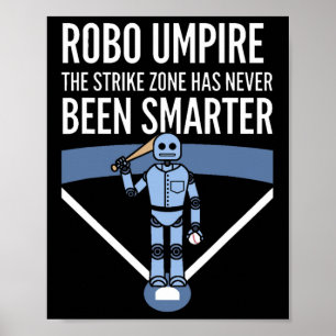 Poster Drôle Vendre Robo Robot Juge-arbitre