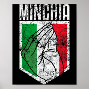 Poster Drôles citations et dictons italiens Minichia Ital