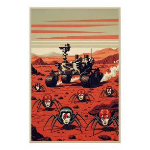 Poster Drôles d'araignées de Mars