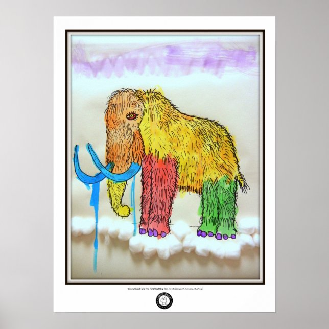 Poster Drooly Mammoth (Devant)