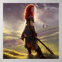 Druid Warrior Princess Imaginaire Art