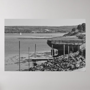 Poster Dry Dock In Digby, NS fine art print