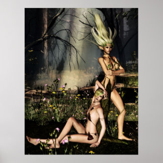 Poster Dryads au repos