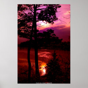 POSTER DSC_9022_sunset at Pease Reserve