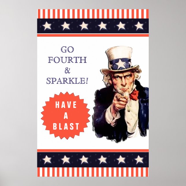 Poster du 4 juillet (Devant)