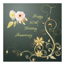 Poster du 50e anniversaire du mariage