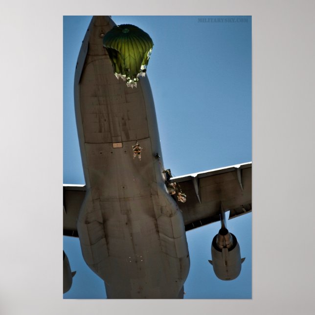 Poster du 820e Escadron de Red Horse (Devant)