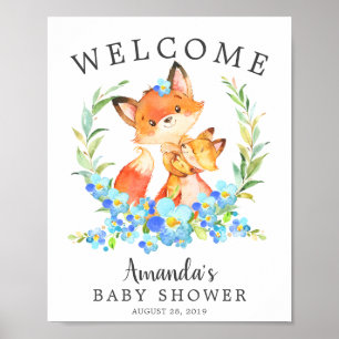 Poster du Baby shower de bienvenue Maman & Baby Fo