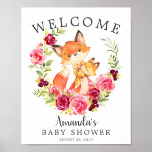Poster du Baby shower de bienvenue Maman & Baby Fo