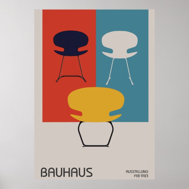 Poster du Bauhaus (Devant)