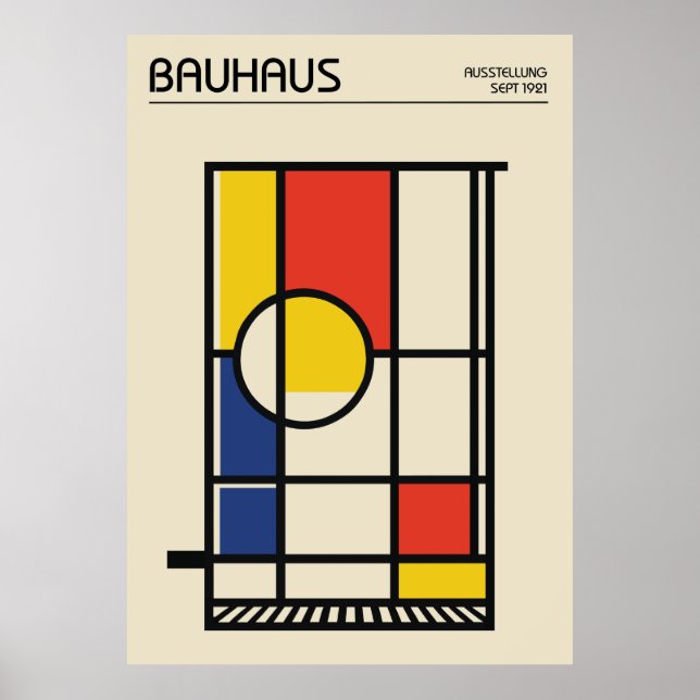 Poster du Bauhaus (Devant)