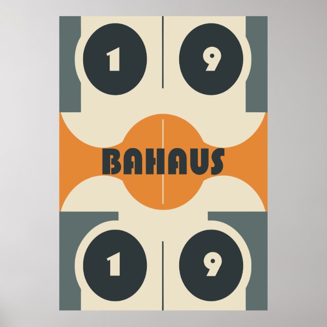 Poster du Bauhaus (Devant)